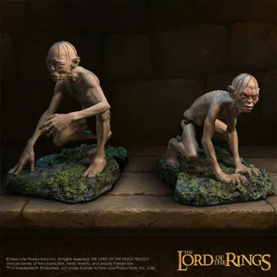 Figurine the lord of rings gollum and smeagol (set 2x)
